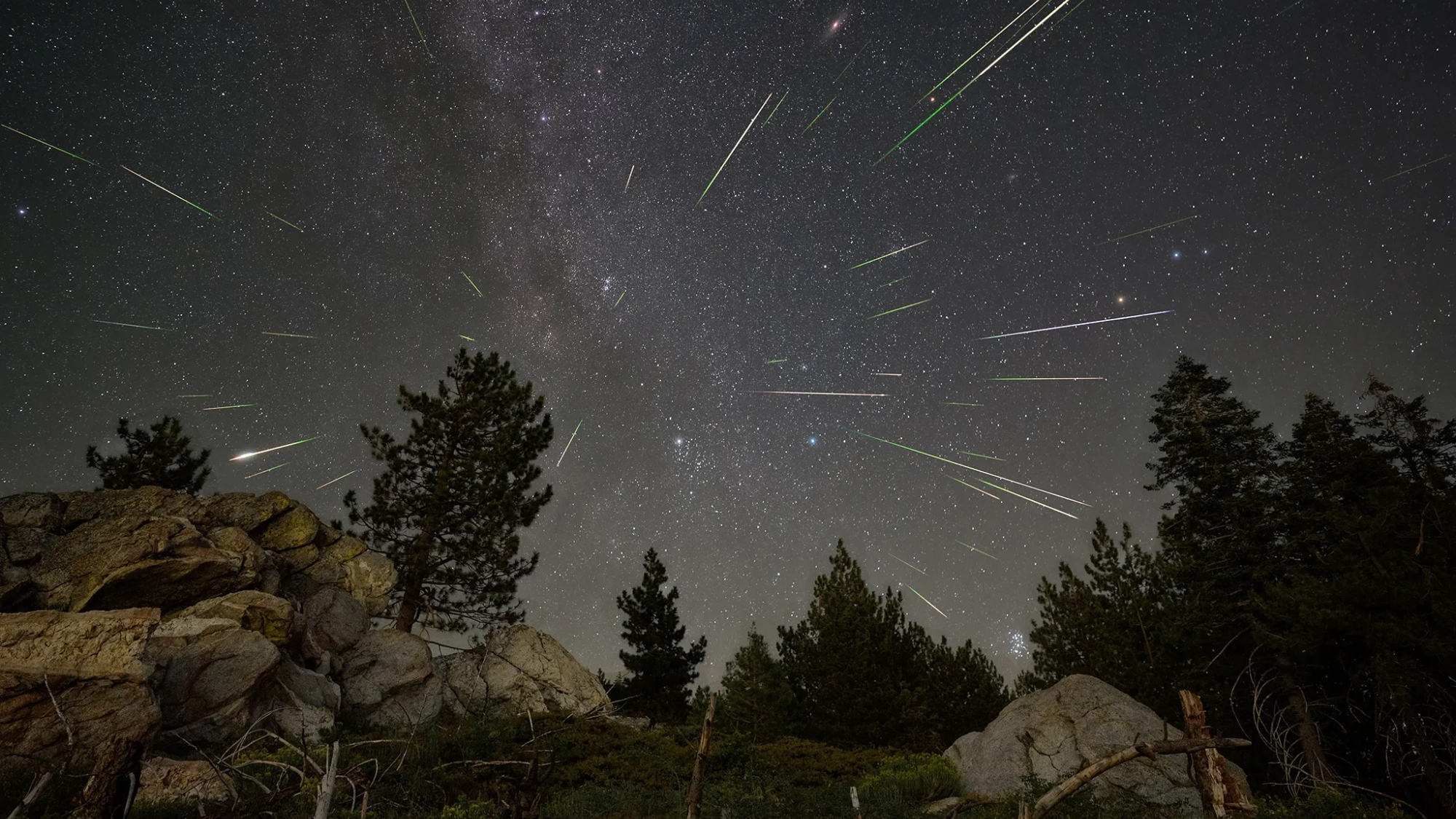 The Perseid meteor shower, which peaks in mid-August, is one of the best of the annual showers.